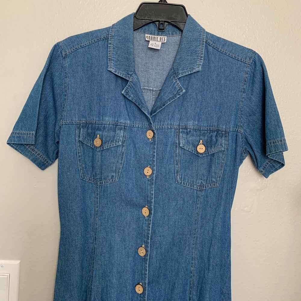 Denim dress